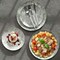 32 Count Gracy Design Elegant Paper Plates Combo Set Disposable Party Dinnerware 10 In. + 8 In.